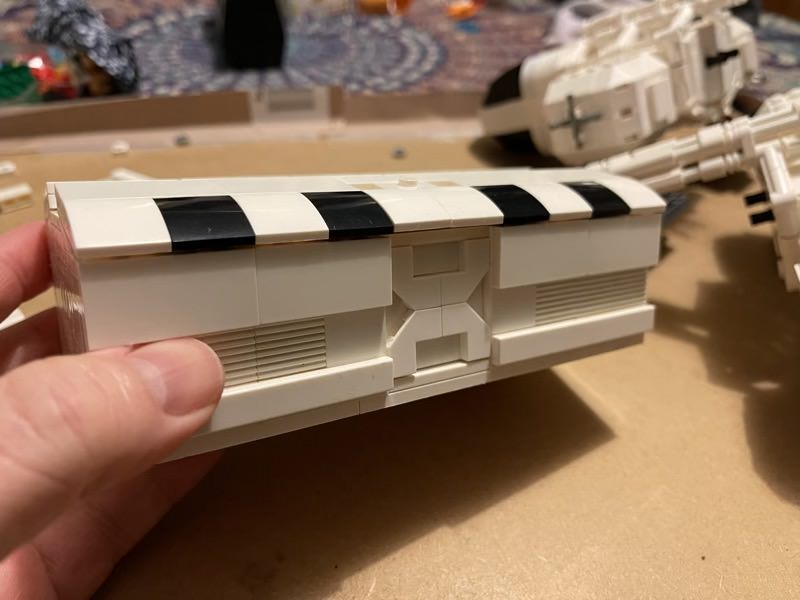 Build photos for Space 1999 Eagle
          LEGO