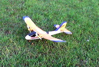 Aero Jex RC (Sky Soldier) after a sortie